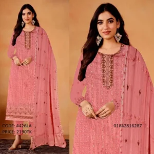 Georgette Embroidery Work Salwar Kameez