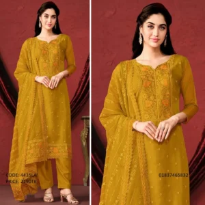 New Stylish Beautiful Embroidery Work Salwar Kameez