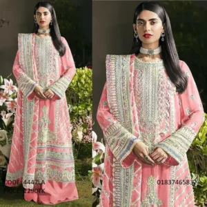 Georgette Embroidery Work Salwar Kameez