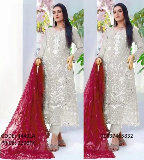 Georgette Embroidery Work Salwar Kameez