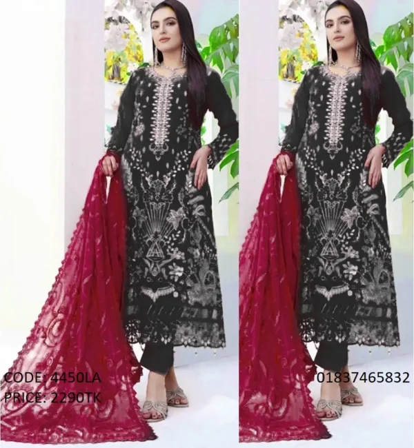 Designer Embroidery Work Salwar Kameez
