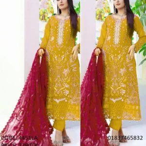 New Stylish Beautiful Embroidery Work Salwar Kameez