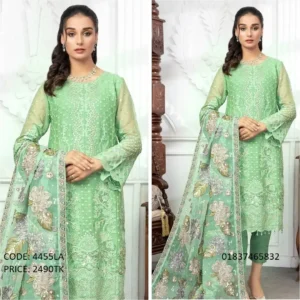 Georgette Embroidery Work Salwar Kameez