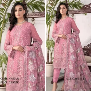 Designer Embroidery Work Salwar Kameez