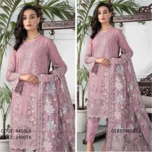 Latest Embroidery Work Salwar Kameez