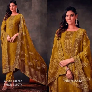 Designer Embroidery Work Salwar Kameez