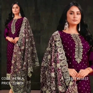 Beautiful Embroidery Work Salwar Kameez