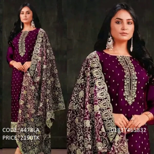 Beautiful Embroidery Work Salwar Kameez