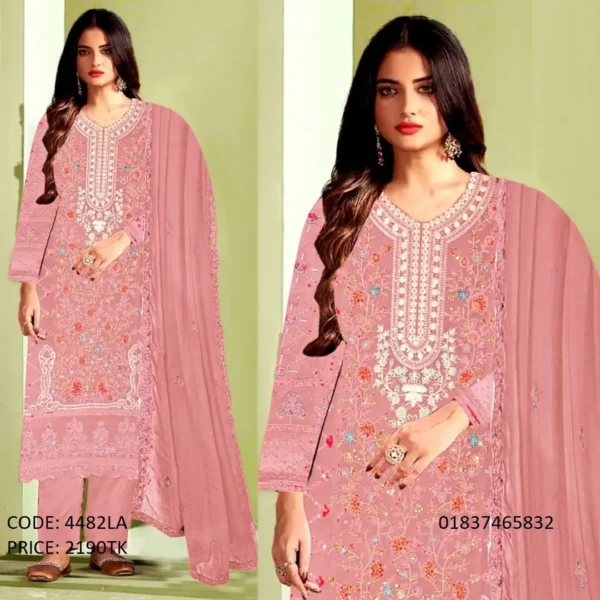 Gorgeous Embroidery Work Salwar Kameez,