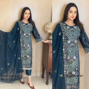 Beautiful Embroidery Work Salwar Kameez