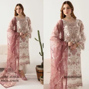 Georgette Embroidery Work Salwar Kameez