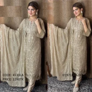 Luxury Festive Formal Embroidery Work Salwar Kameez