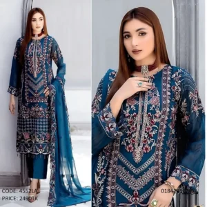 Organza Georgette Party Wear Salwar Kameez
