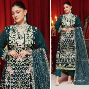 Exclusive Designer Organza Salwar Kameez
