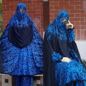Printed Khimar Set
